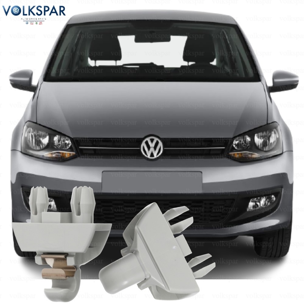 POLO GÜNEŞLİK KLİPSİ SAĞ GRİ 2010-2013 ARASI ARAÇLARA UYUMLU 6R0857561A