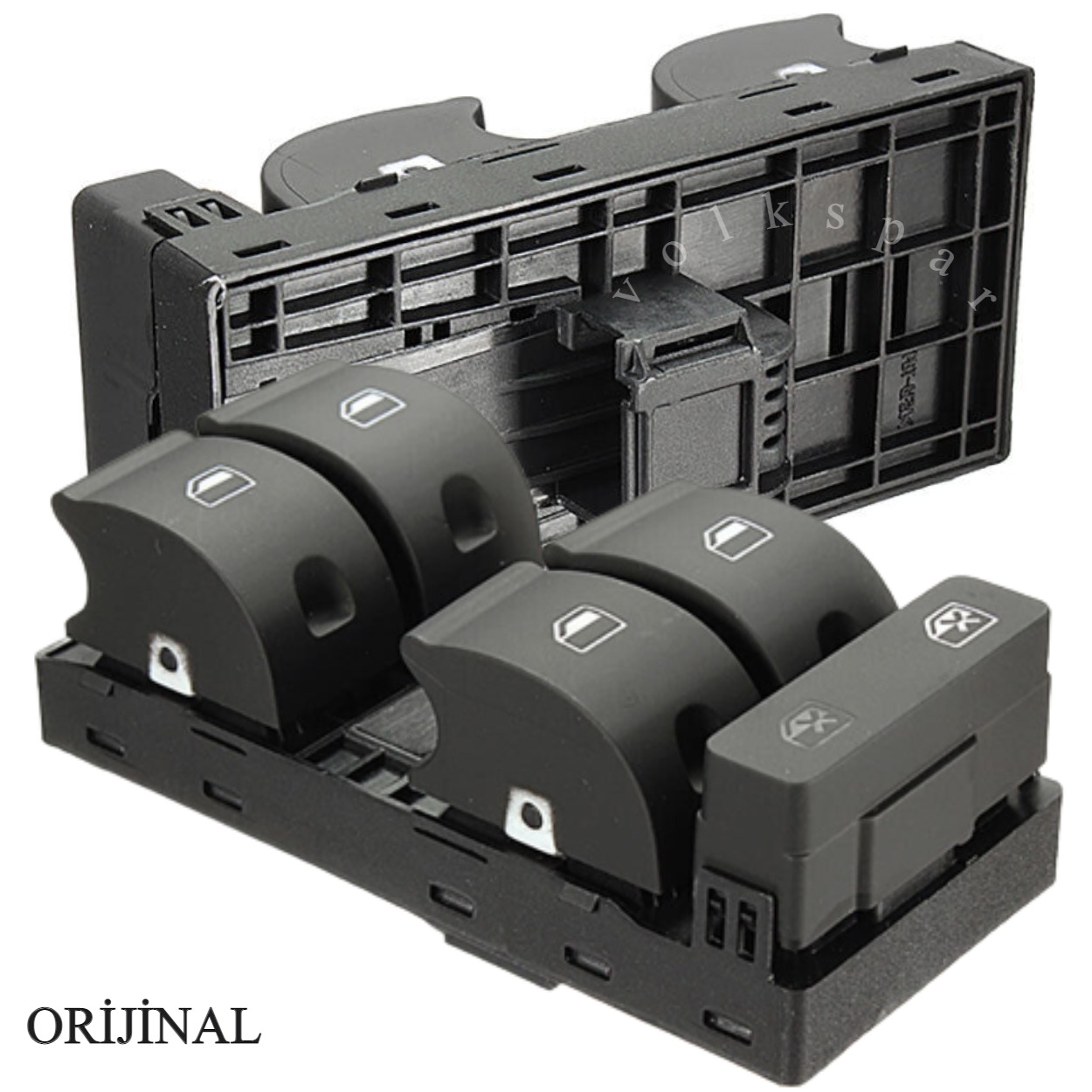 A4 DÖRTLÜ CAM AÇMA DÜĞMESİ 2005-2008 MODEL ARASI UYUMLU