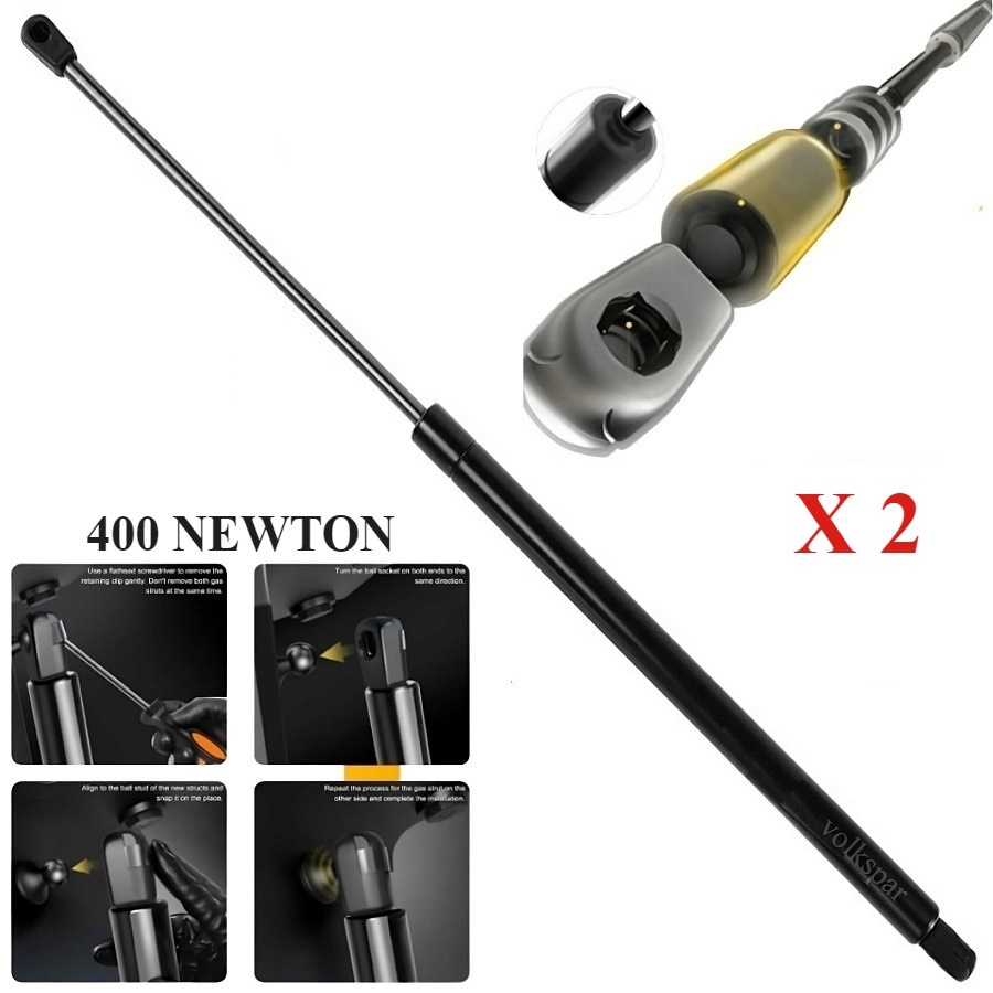A1 2011-2014 MODEL ARASI UYUMLU 400N MOTOR KAPUTU AMORTİSÖRÜ PİSTONU TAKIM