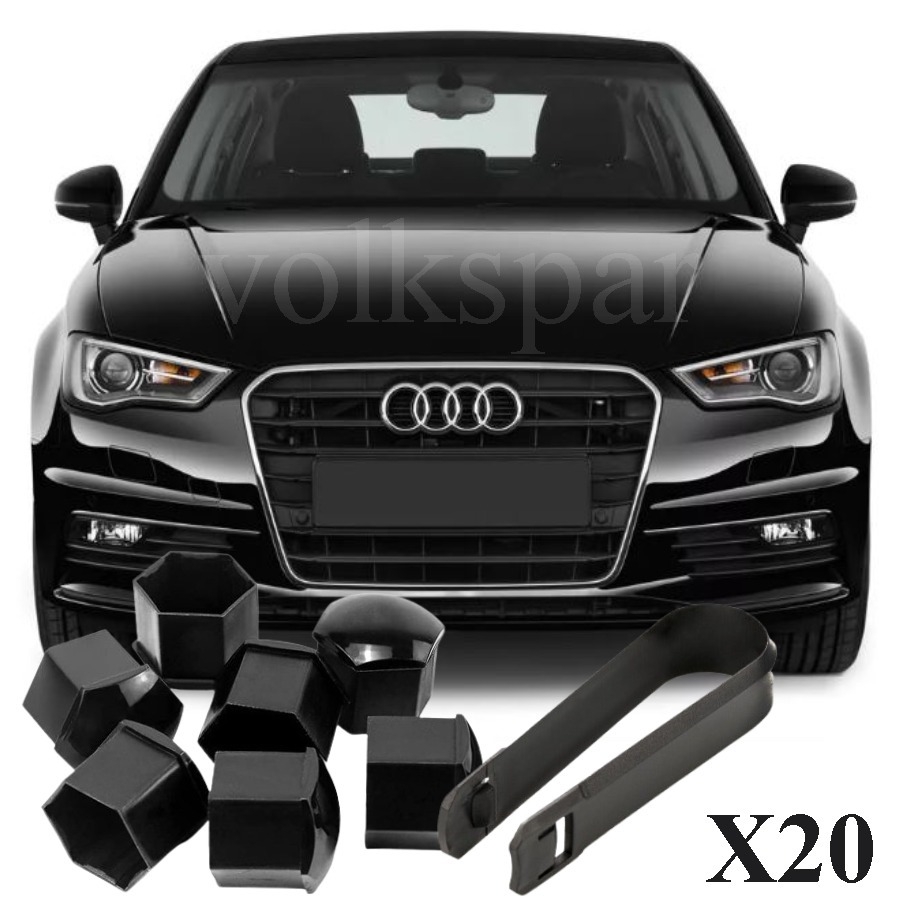 A3 SEDAN 2013-2016 MODEL ARASI UYUMLU PİYANO SİYAH 20 ADET ŞİFRESİZ-321 BİJON KAPAĞI SET TAKIM