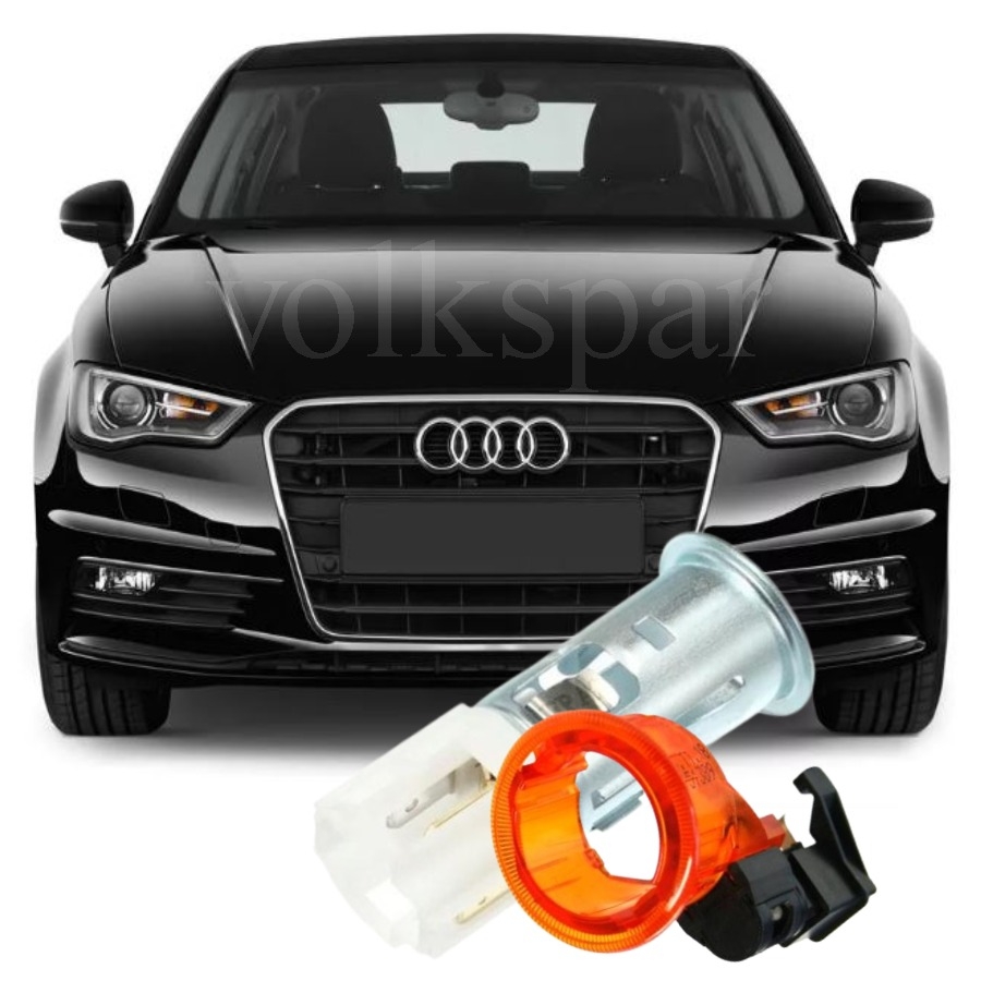A3 SEDAN 2013-2016 MODEL ARASI UYUMLU KIRMIZI IŞIKLI ÇAKMAK SOKETİ KOMPLE