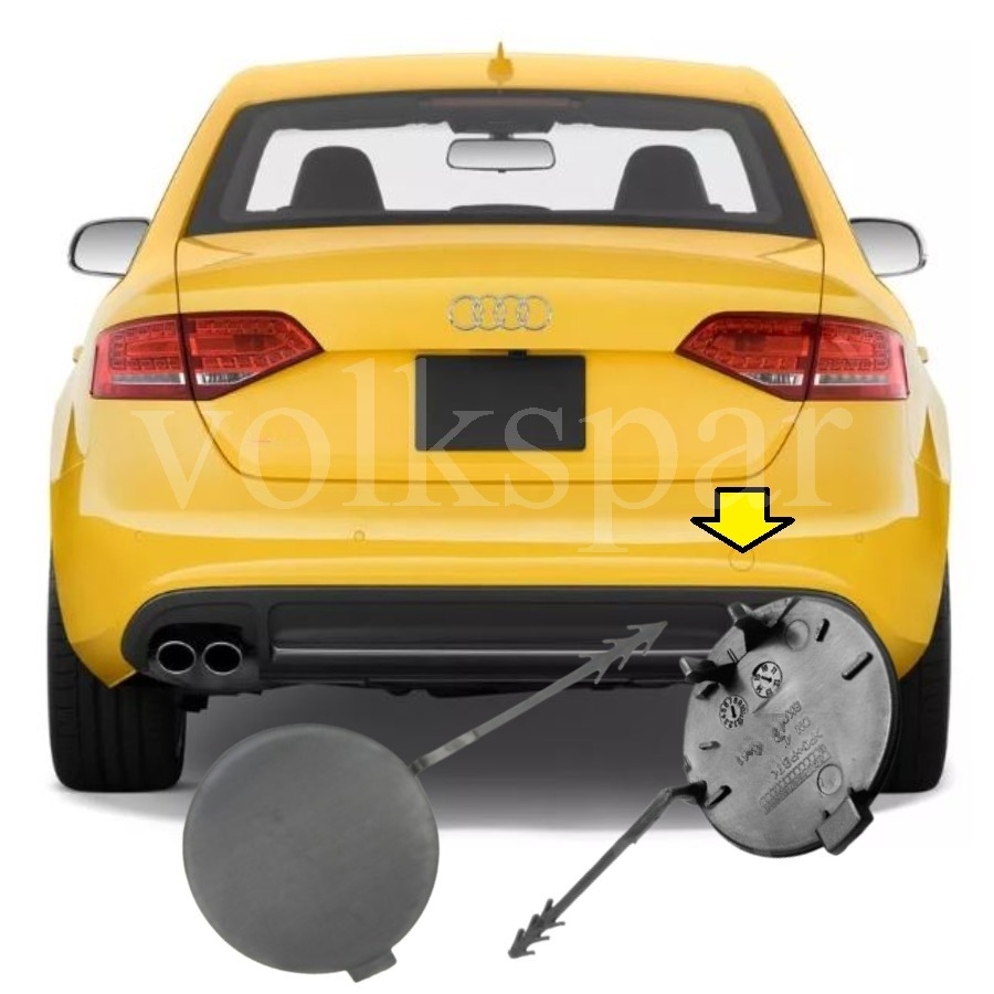 A4 B8 SEDAN 2009-2012 MODEL ARASI UYUMLU ARKA TAMPON ÇEKİ DEMİRİ KAPAĞI ASTARLI