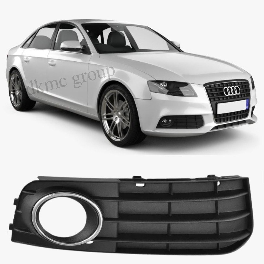 A4 B8 SEDAN 2009-2012 MODEL ARASI UYUMLU SAĞ YOLCU TARAFI ÖN TAMPON SİS IZGARA ÇERÇEVE KAPAĞI