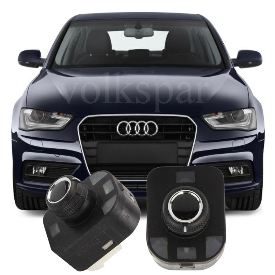 A4 B8,5 SEDAN 2013-2016 MODEL ARASI UYUMLU KATLANIR AYNA AYAR DÜĞMESİ