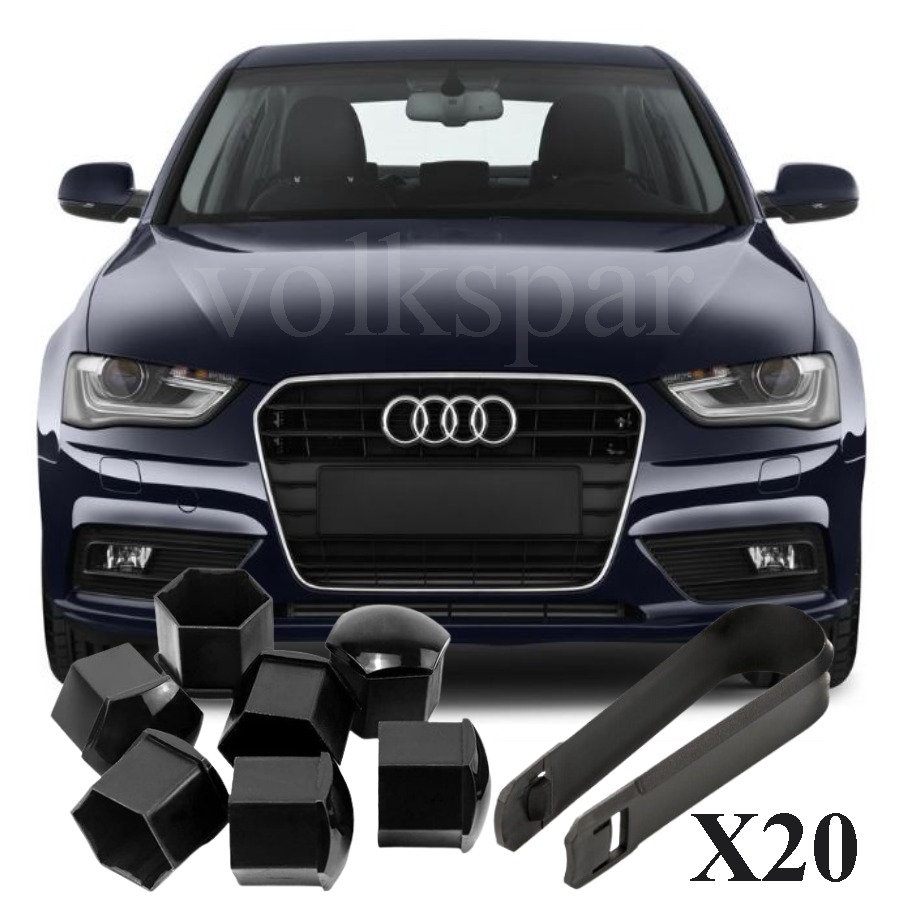 A4 B8,5 SEDAN 2013-2016 MODEL ARASI UYUMLU 20 ADET ŞİFRESİZ BİJON KAPAĞI TAKIM PİYANO SİYAH
