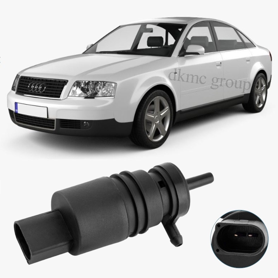 A6 C5 2001-2004 MODEL ARASI UYUMLU ÖN CAM YIKAMA SİLECEK SU FISKİYE POMPA MOTORU