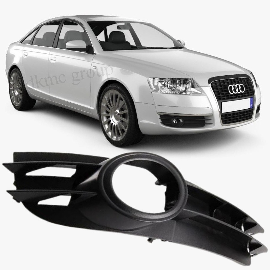 A6 C6 QUATTRO 2005-2008 MODEL ARASI UYUMLU SAĞ YOLCU TARAFI ÖN TAMPON SİS IZGARA ÇERÇEVE KAPAĞI