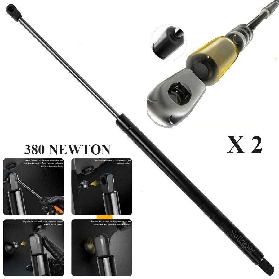 A6 C7 2012-2014 MODEL ARASI UYUMLU 380N MOTOR KAPUTU AMORTİSÖRÜ PİSTONU TAKIM