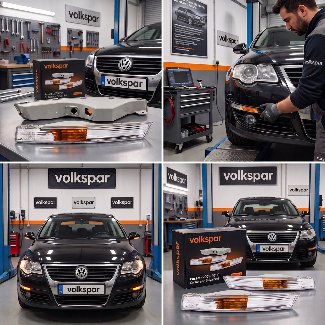 PASSAT B6 ÖN TAMPON SİNYALİ TAKIM 2005 2006 2007 2008 2009 2010 2011 MODELLER