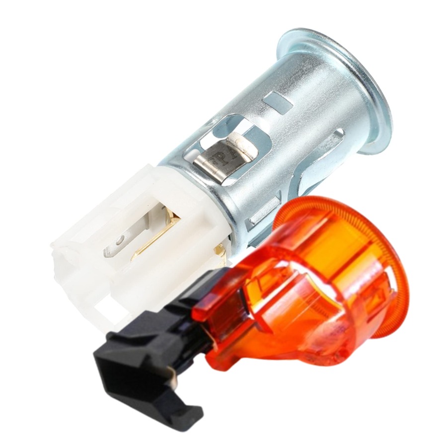 CADDY 2004-2010 MODEL ARASI UYUMLU (KIRMIZI IŞIK) ÇAKMAK SOKETİ KOMPLE