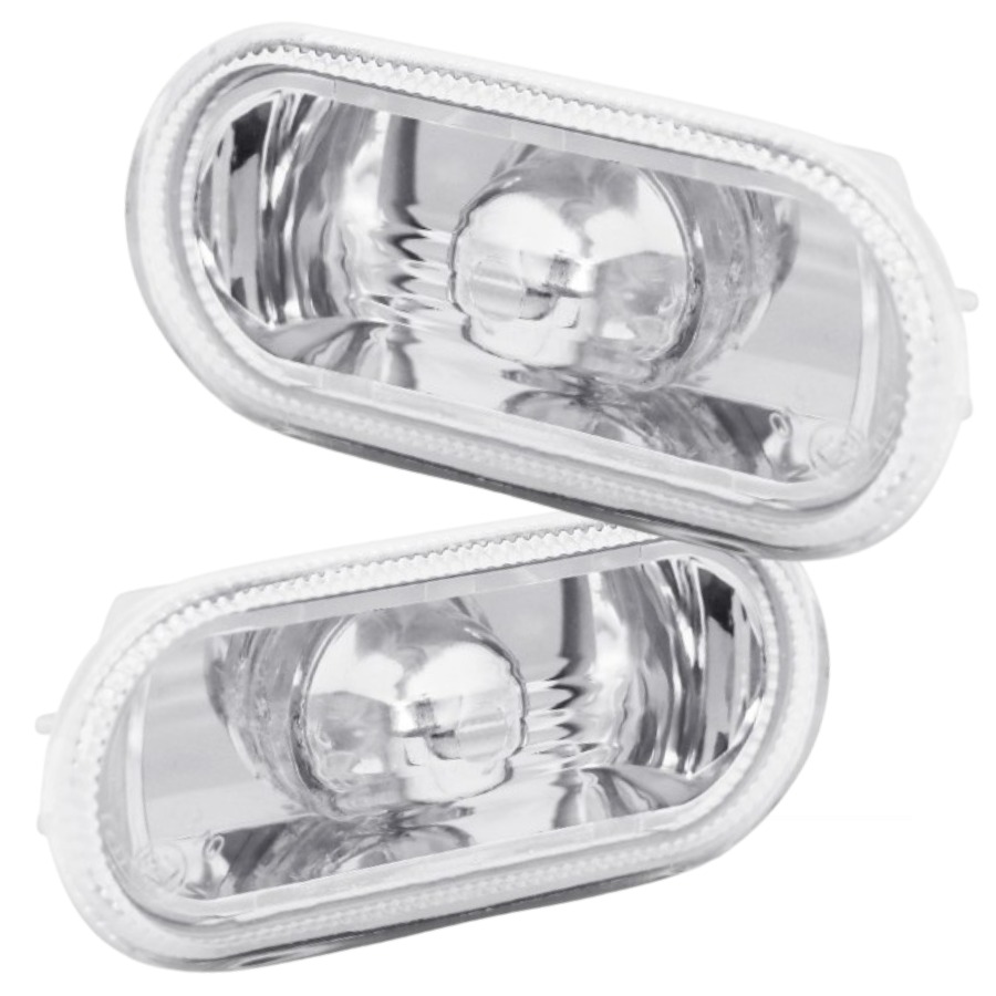 CADDY 2004-2010 MODEL ARASI UYUMLU (ŞEFFAF-KROM) ÖN ÇAMURLUK SİNYALİ TAKIM