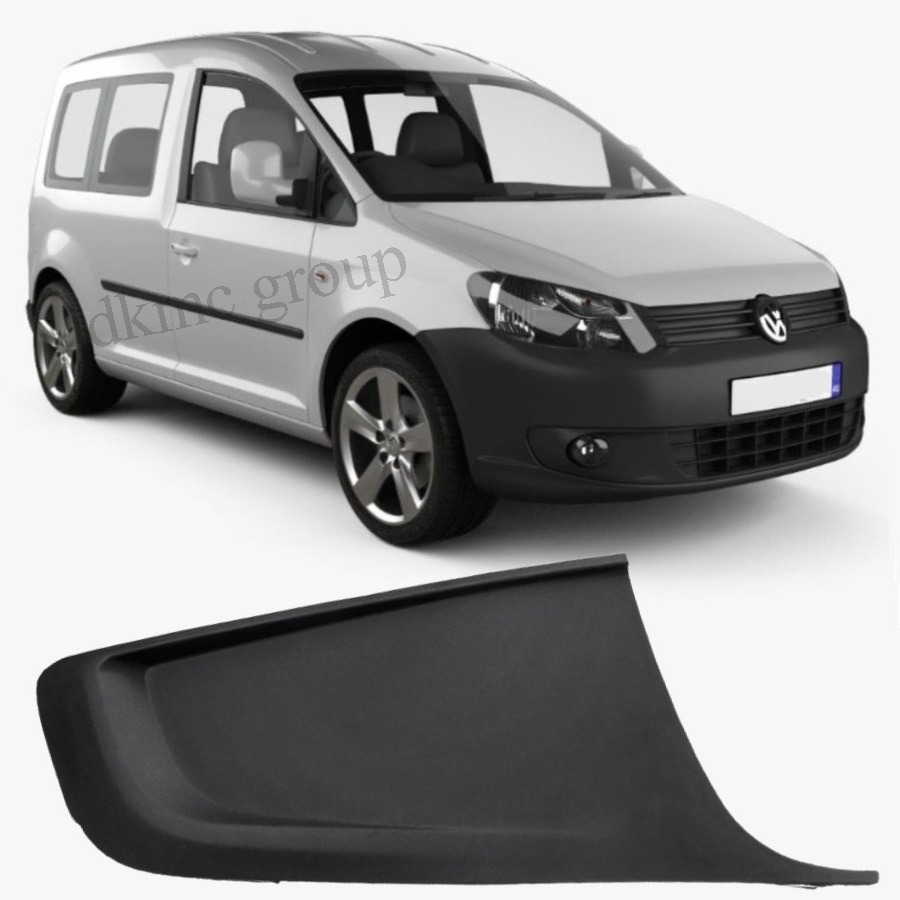 CADDY 2011-2014 MODEL ARASI UYUMLU SAĞ YOLCU TARAFI ÖN TAMPON SİSSİZ IZGARA KAPAĞI
