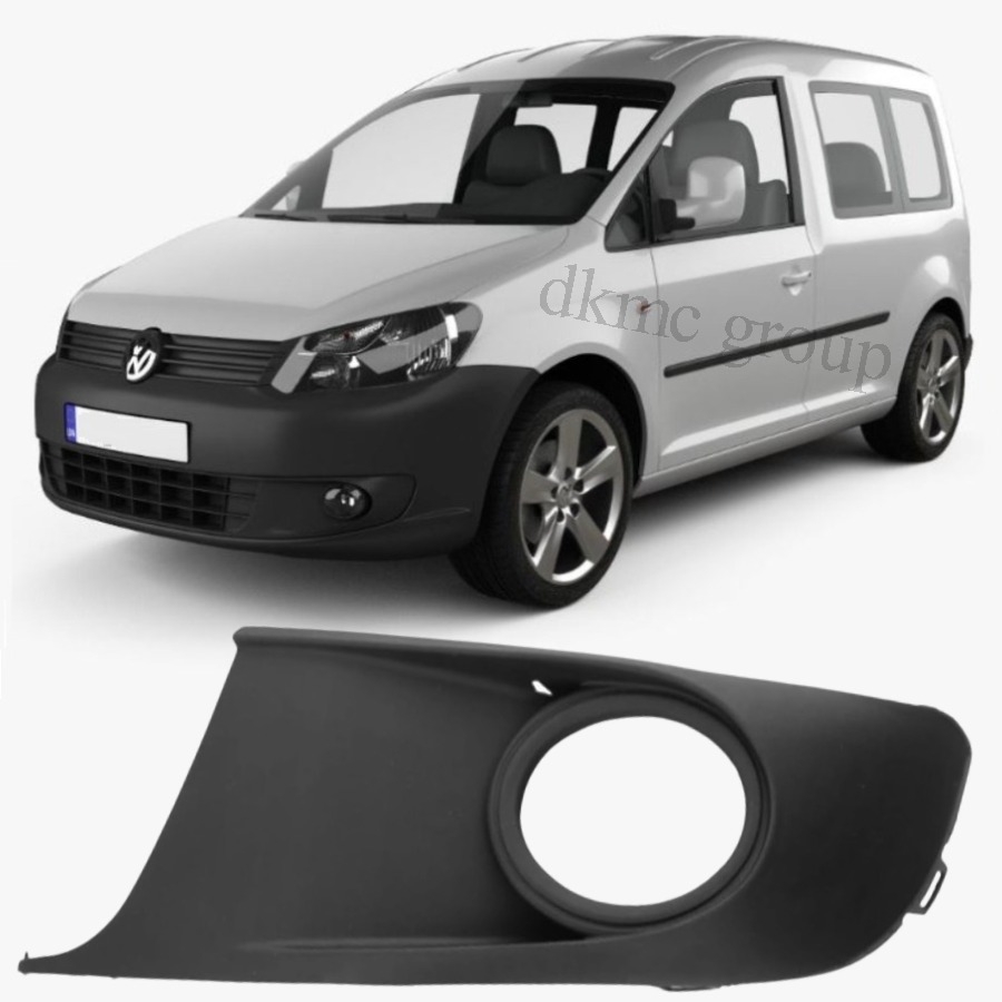 CADDY 2011-2014 MODEL ARASI UYUMLU SOL SÜRÜCÜ TARAFI ÖN TAMPON SİS IZGARA ÇERÇEVE KAPAĞI