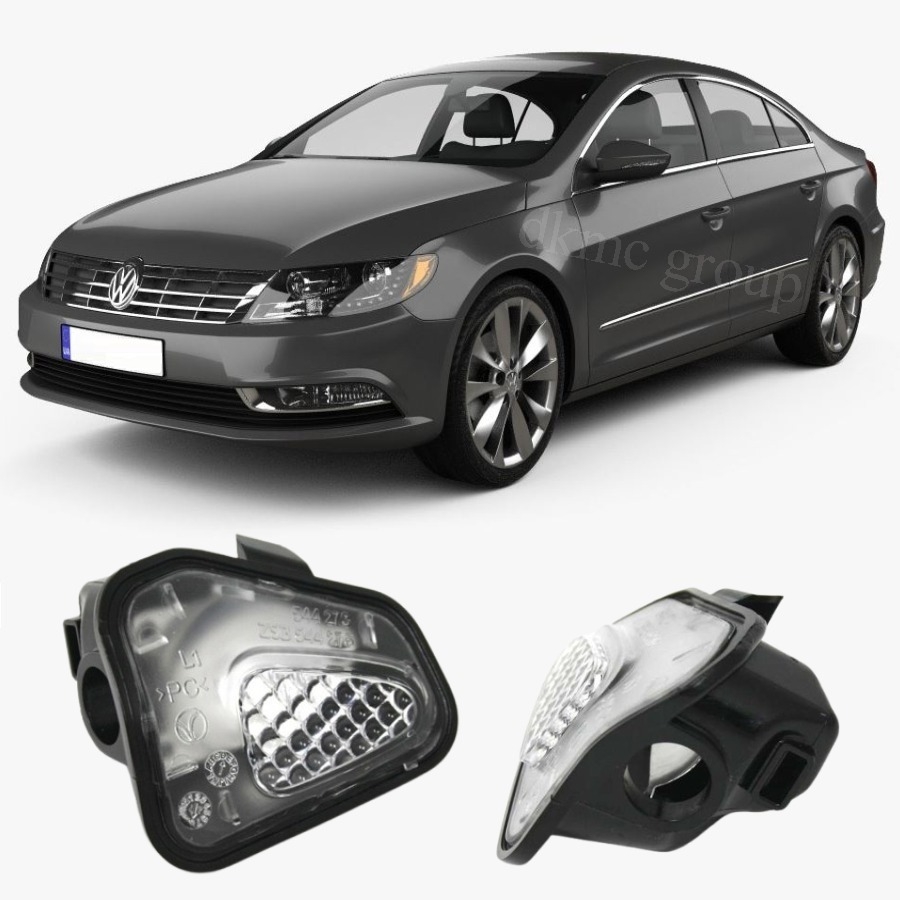 PASSAT CC 2013-2016 MODEL ARASI UYUMLU SOL SÜRÜCÜ TARAF AYNA SİNYALİ ALT ÇEVRE AYDINLATMA LAMBA KABI