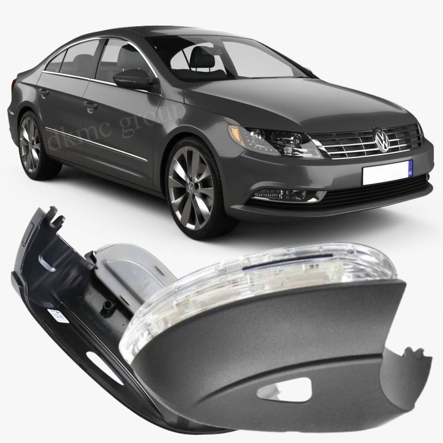 PASSAT CC 2013-2016 MODEL ARASI UYUMLU SAĞ YOLCU TARAFI DIŞ AYNA SİNYALİ AYDINLATMA DELİKLİ