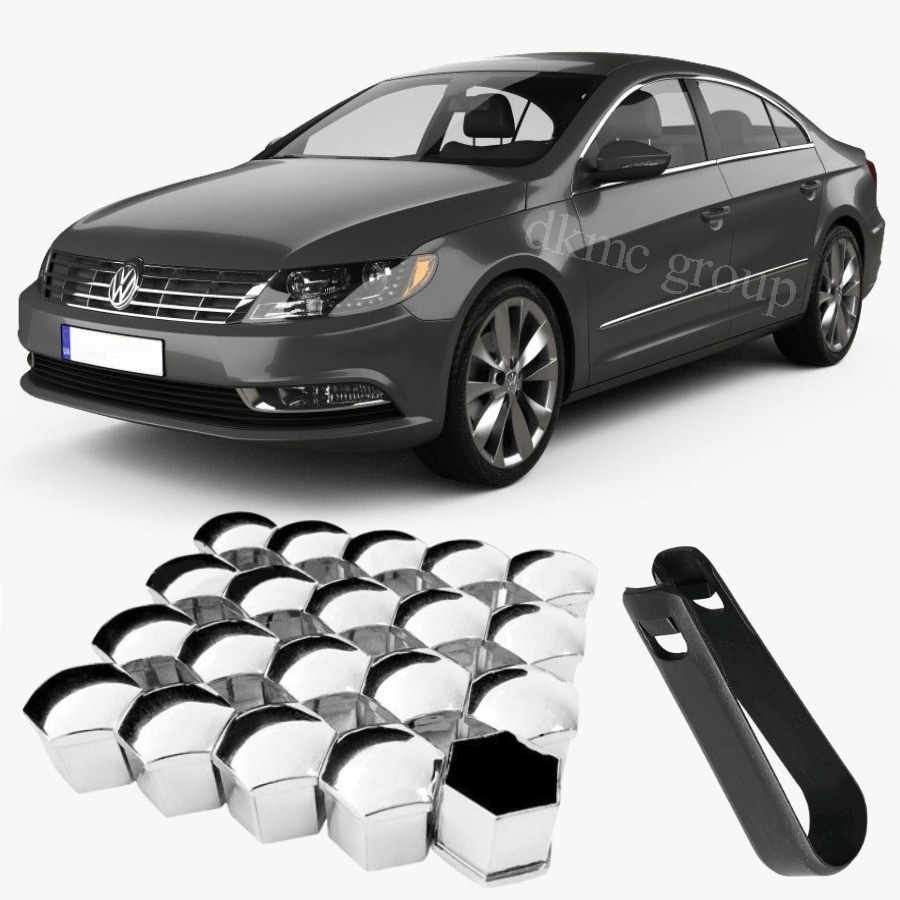 PASSAT CC 2013-2016 MODEL ARASI UYUMLU 20 ADET ŞİFRESİZ-1Z KROM BİJON KAPAĞI TAKIM