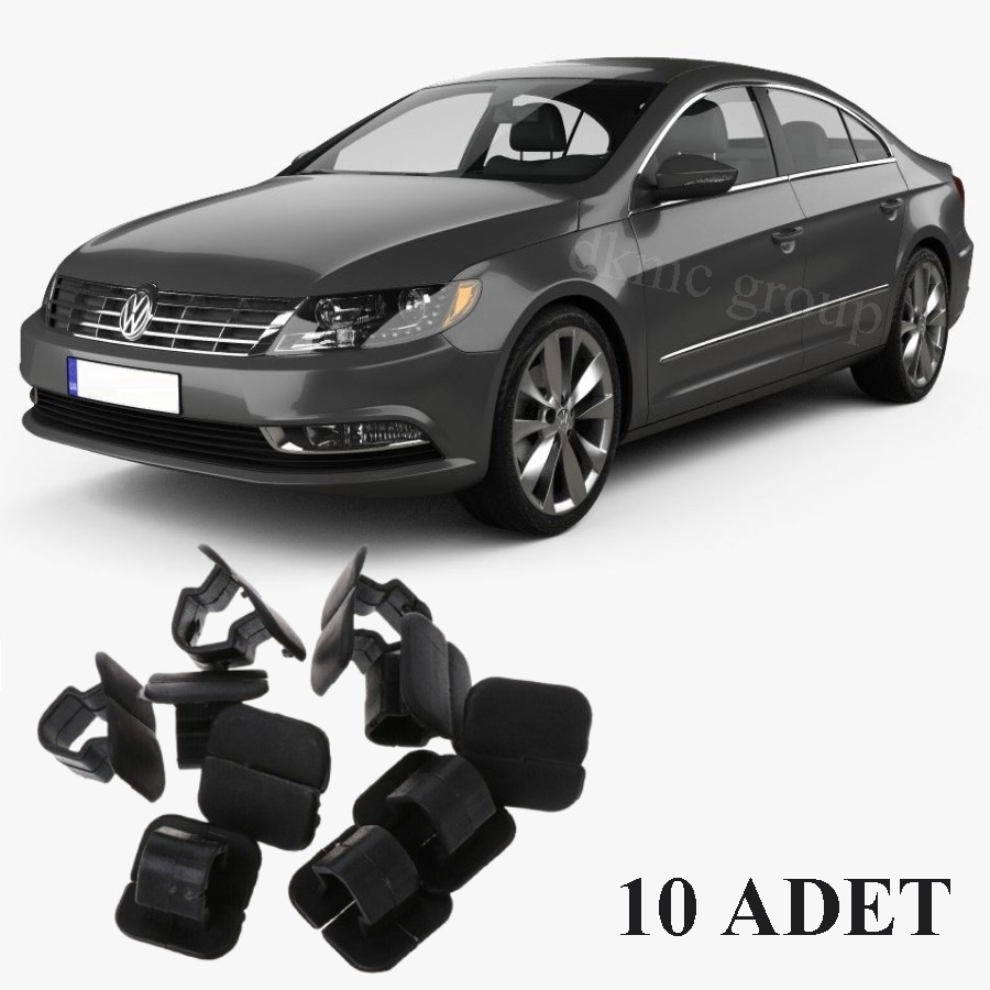 PASSAT CC 2013-2016 MODEL ARASI UYUMLU KAPUT İZOLASYONU KEÇESİ BAĞLANTI MONTAJ KLİPSİ