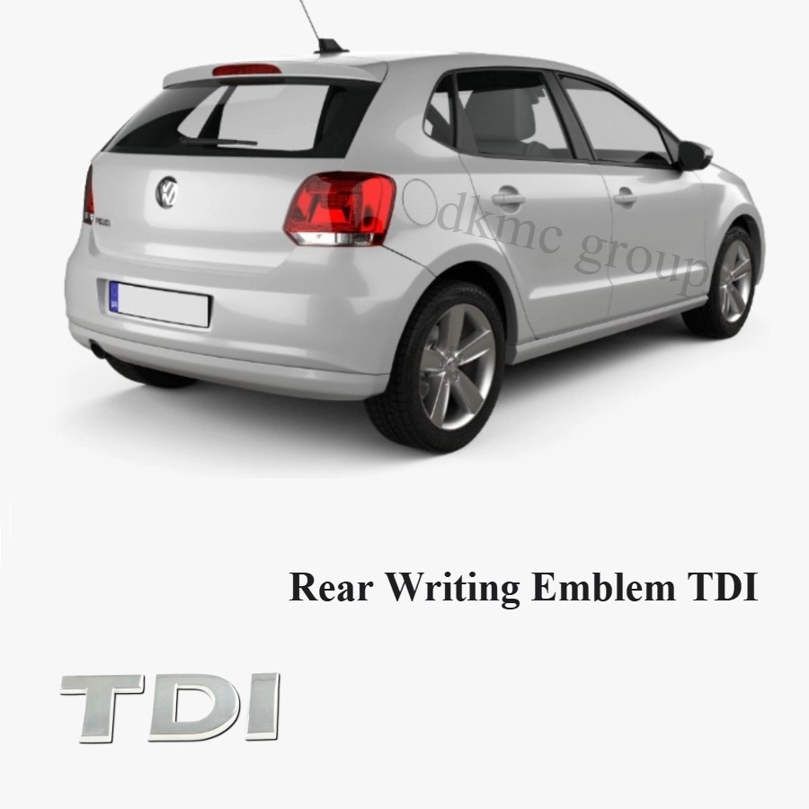 POLO ARKA BAGAJ TDI YAZISI (75HP-90HP) 2010 2011 2012 2013 2014 MODELLER İÇİN