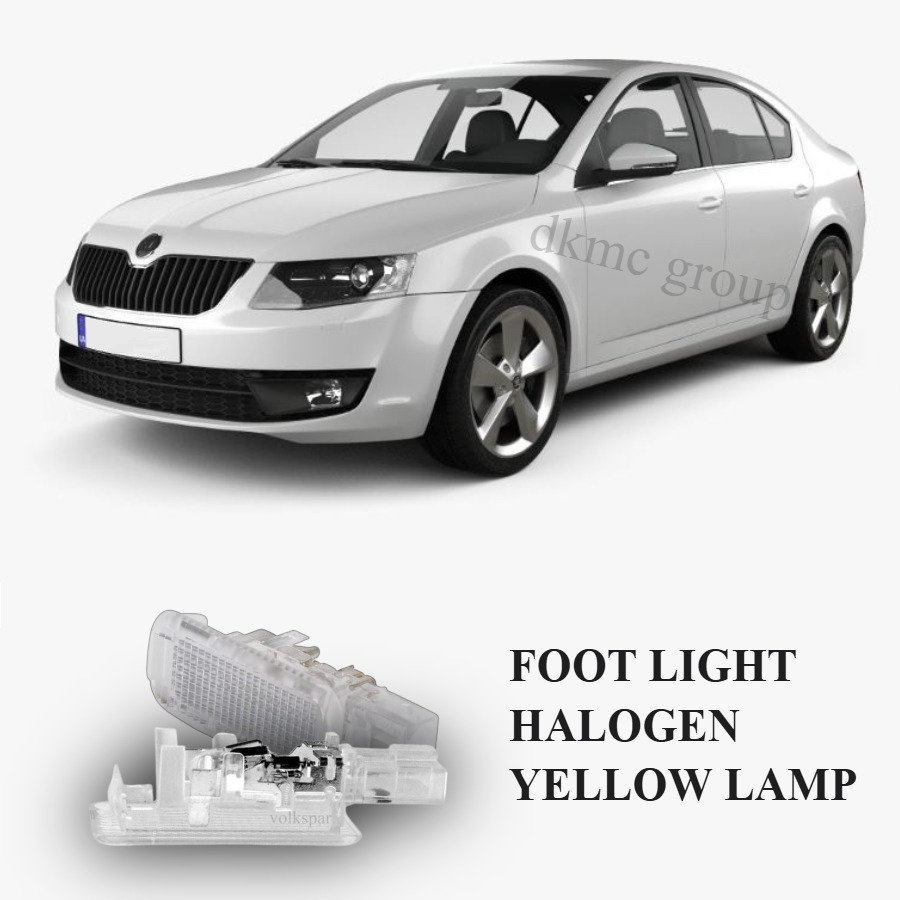 OCTAVİA SEDAN ÖN AYAK AYDINLATMA LAMBASI HALOJEN 2013 2014 2015 2016 MODELLER İÇİN