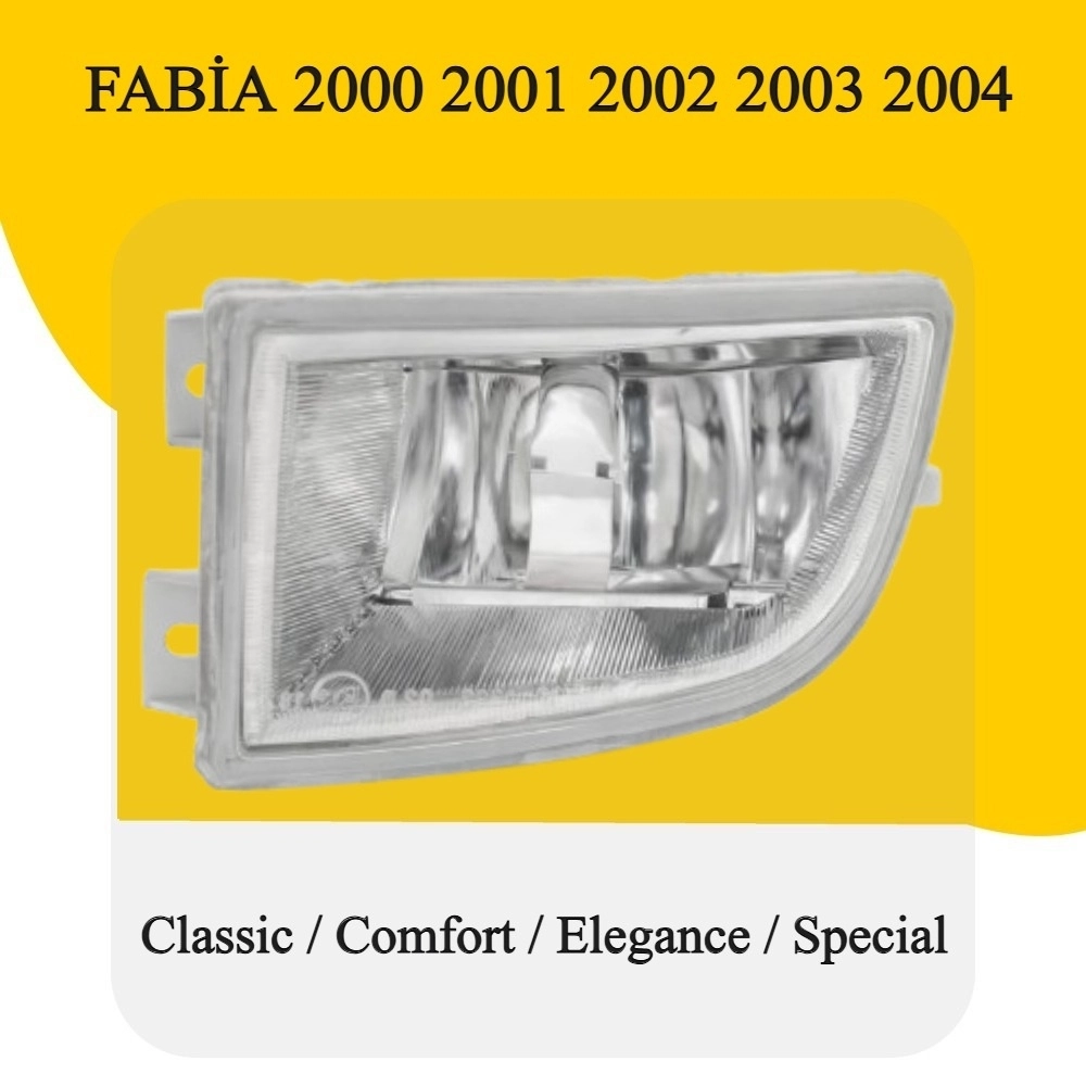 FABİA SOL SİS FARI LAMBASI 2000 2001 2002 2003 2004 MODELLER İÇİN