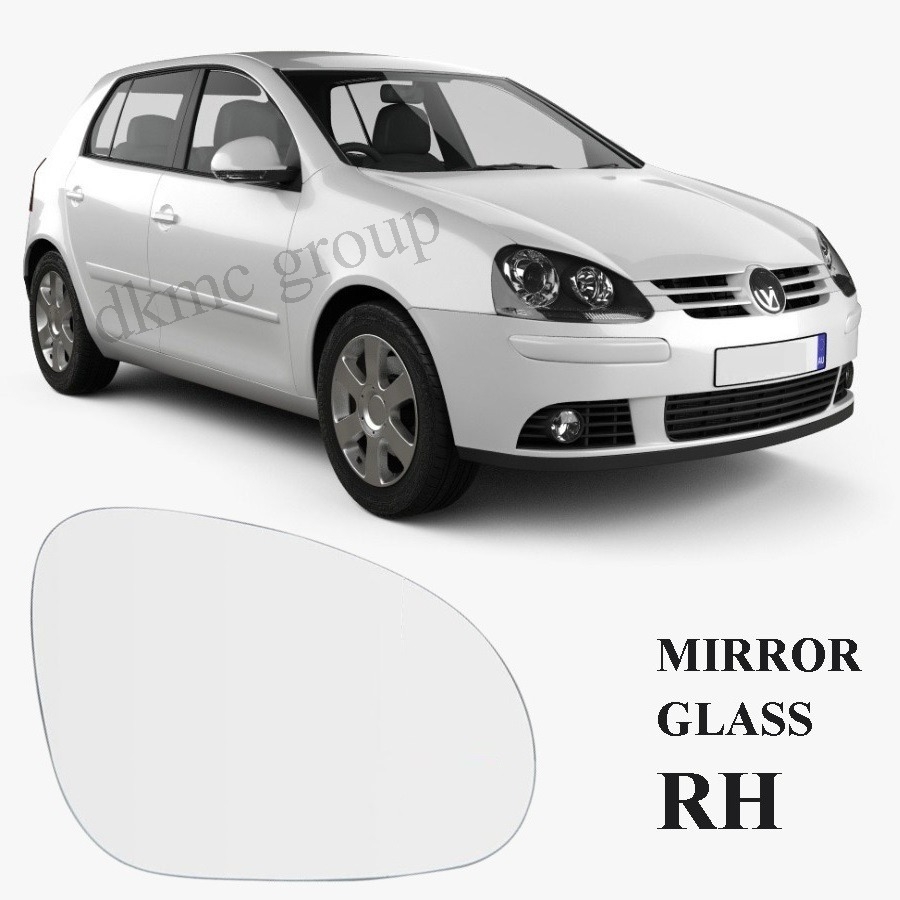 GOLF 5 2004-2008 MODEL ARASI UYUMLU SAĞ YOLCU TARAFI DIŞ AYNA CAMI ELEKTRİKLİ ISITMALI