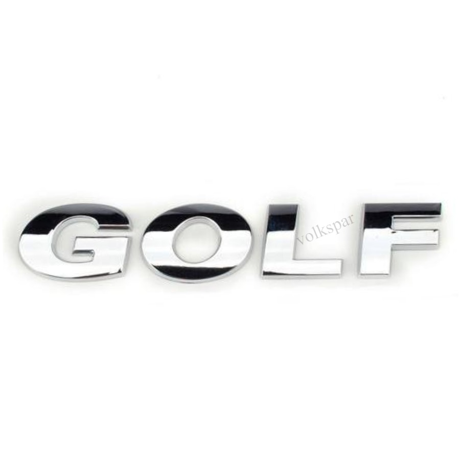 GOLF 5 2004-2008 MODEL ARASI UYUMLU ARKA BAGAJ GOLF YAZISI