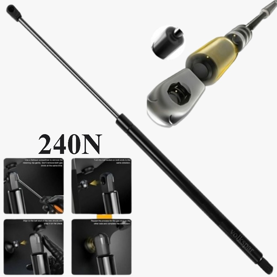GOLF 5 2004-2008 MODEL ARASI UYUMLU 240N MOTOR KAPUTU AMORTİSÖRÜ PİSTONU