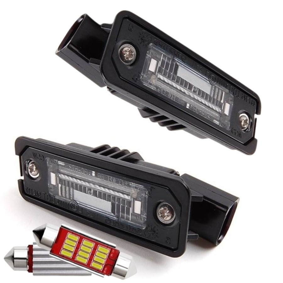 GOLF 5 2004-2008 MODEL ARASI UYUMLU BEYAZ IŞIK PLAKA LAMBASI SOĞUTMALI LED AMPULLÜ TAKIM