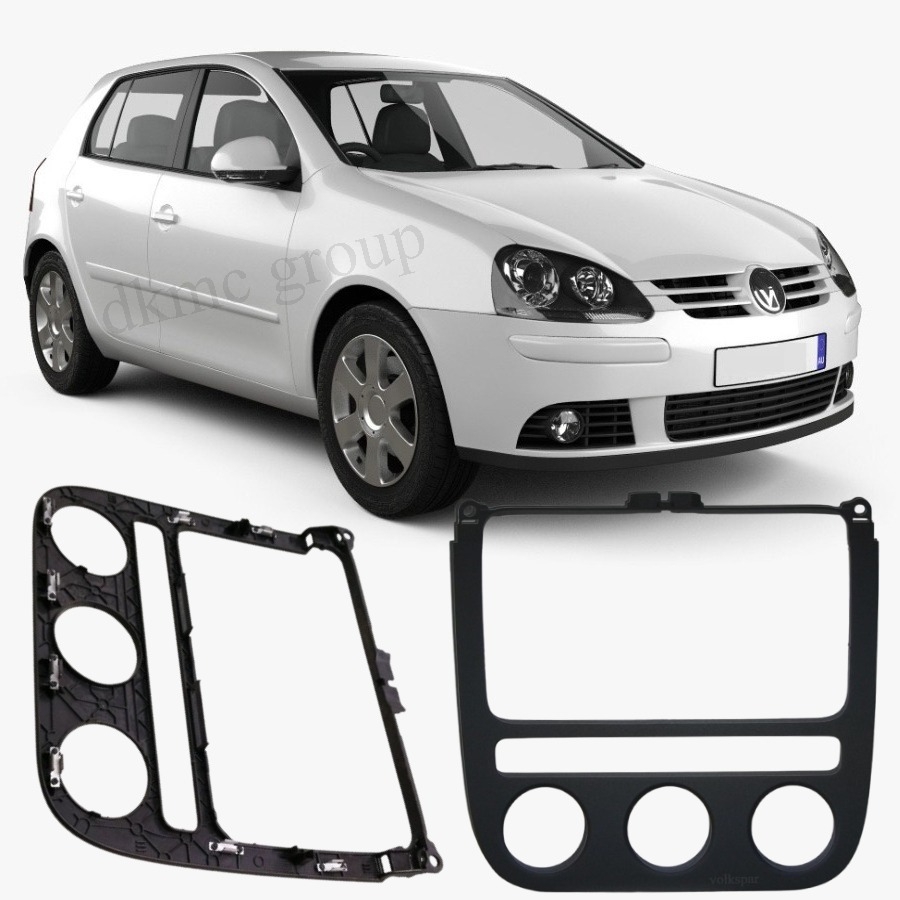 GOLF 5 2004-2008 MODEL ARASI UYUMLU RADYO TEYP DIŞ ÇERÇEVESİ DİJİTAL KLİMALI ARAÇLAR İÇİN