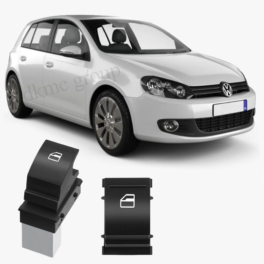 GOLF 6 2008-2012 MODEL ARASI UYUMLU ÖN SAĞ YOLCU TARAFI CAM AÇMA DÜĞMESİ