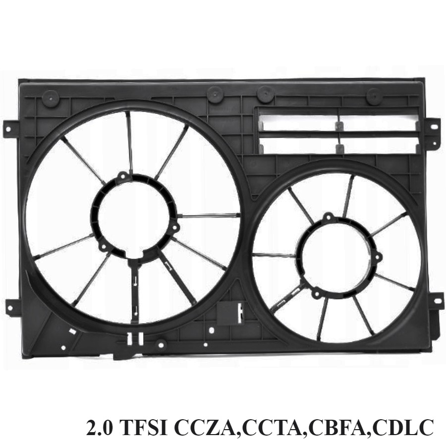 GOLF 6 2008-2012 MODEL ARASI UYUMLU (2.0 TFSI CCZA-CCTA-CBFA-CDLC) FAN DAVLUMBAZI