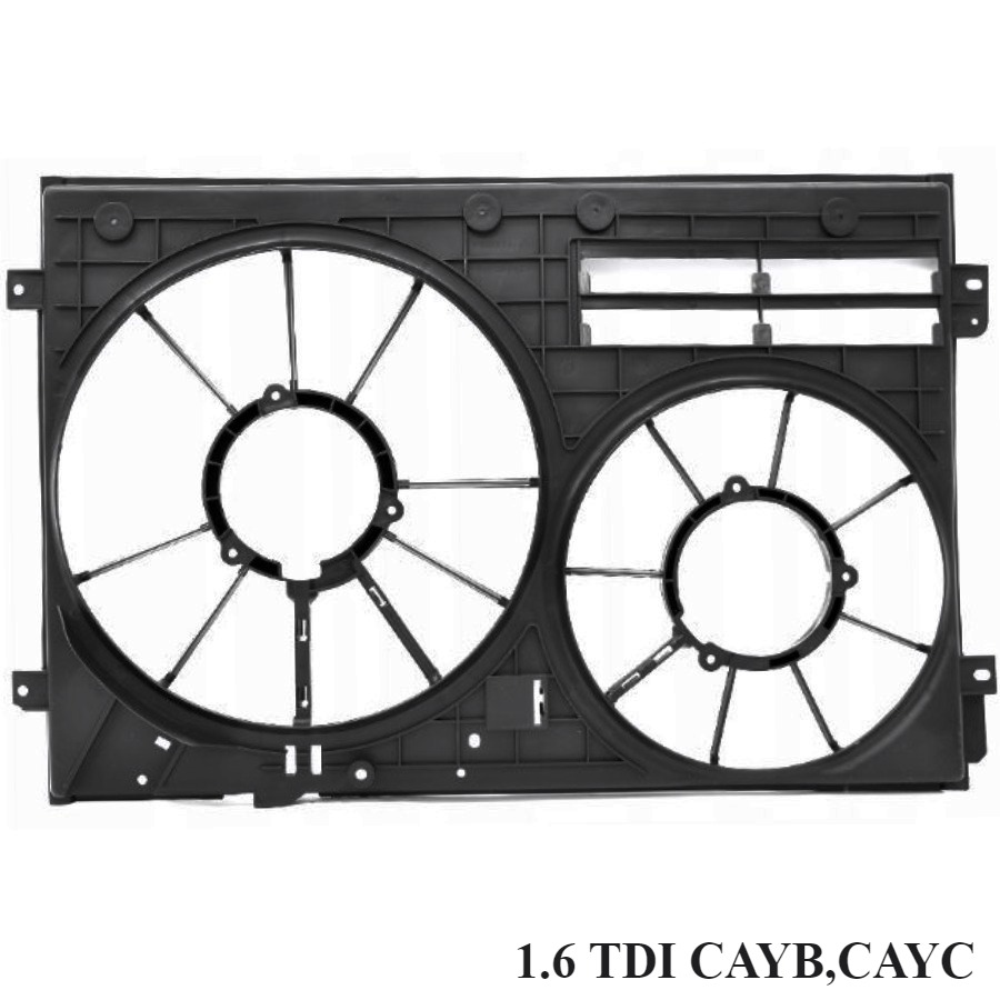 GOLF 6 2008-2012 MODEL ARASI UYUMLU (1.6 TDI CAYB-CAYC) FAN DAVLUMBAZI