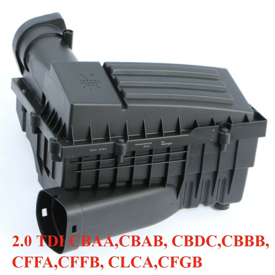 GOLF 6 2008-2012 MODEL ARASI UYUMLU (2.0 TDI CBAA-CBAB-CBDC-CBBB-CFFA-CFFB-CLCA-CFGB ) HAVA FİLTRE KUTUSU KAZANI
