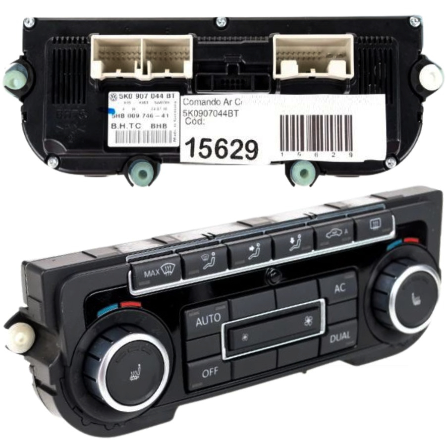 GOLF 6 2008-2012 MODEL ARASI UYUMLU KLİMA KONTROL PANELİ
