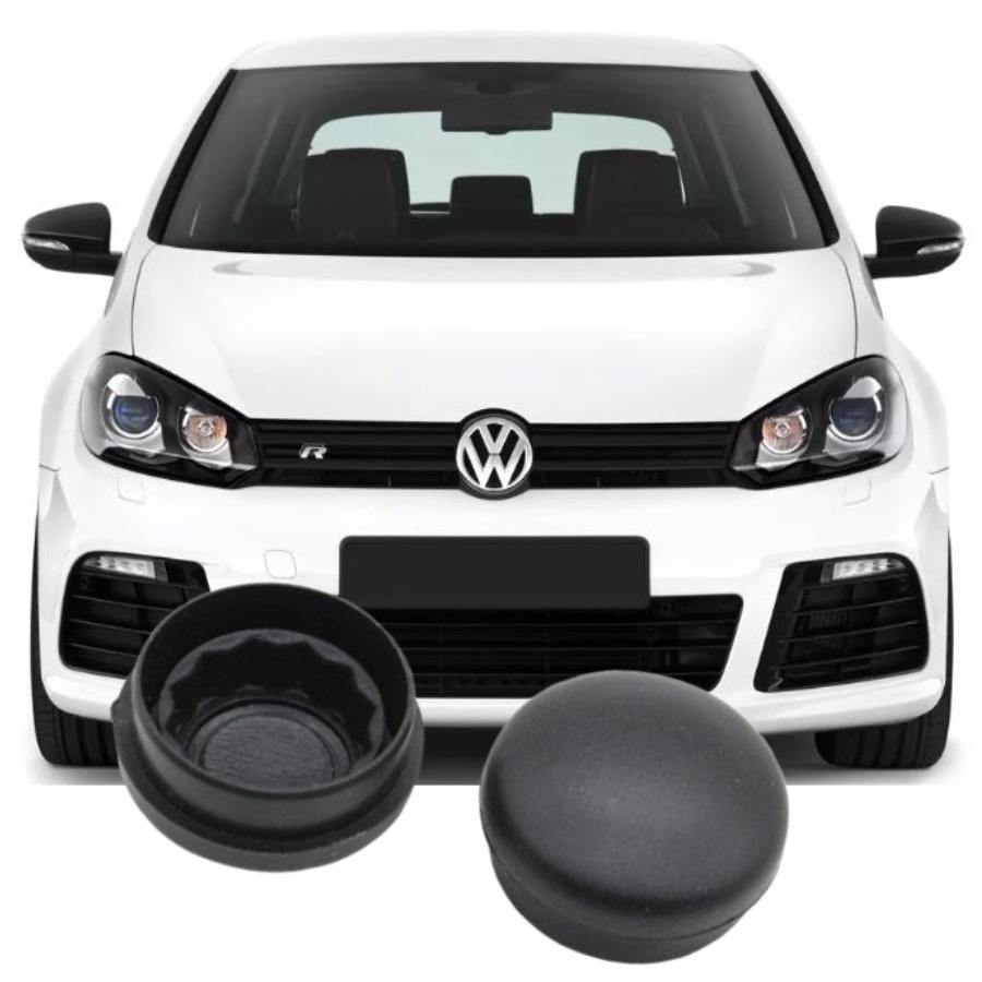 GOLF 6 2008-2012 MODEL ARASI UYUMLU (2 ADET) ÖN CAM SİLECEK VİDA KAPAĞI