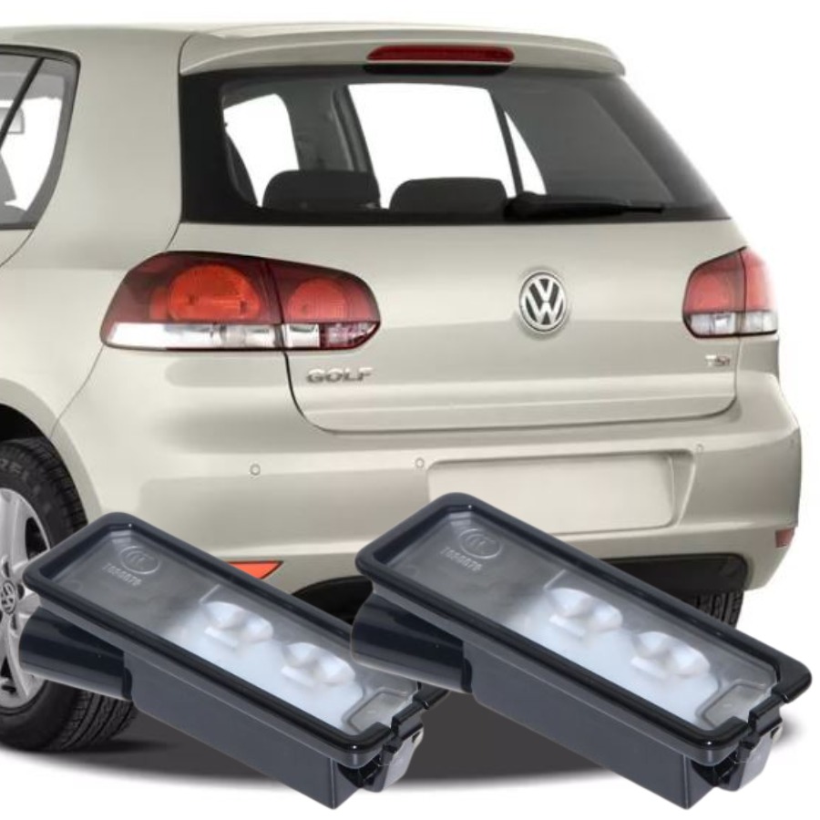 GOLF 6 2008-2012 MODEL ARASI UYUMLU OEM LED BEYAZ IŞIK PLAKA LAMBASI TAKIM