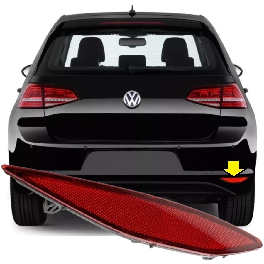 GOLF 7 2013-2016 MODEL ARASI UYUMLU SAĞ YOLCU TARAFI ARKA TAMPON REFLEKTÖRÜ