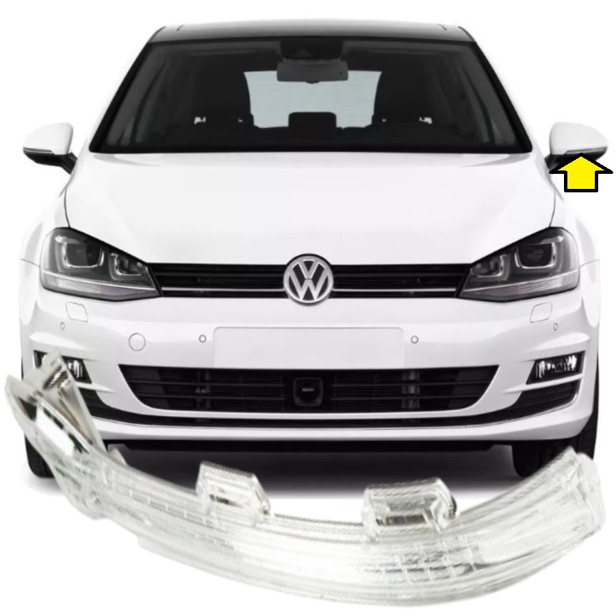 GOLF 7 2013-2016 MODEL ARASI UYUMLU SOL SÜRÜCÜ TARAFI DIŞ AYNA SİNYALİ