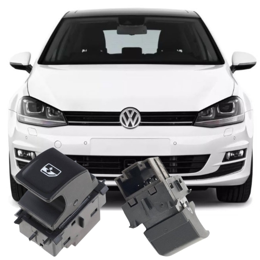 GOLF 7 2013-2016 MODEL ARASI UYUMLU ÖN SAĞ YOLCU TARAFI TEKLİ CAM AÇMA DÜĞMESİ