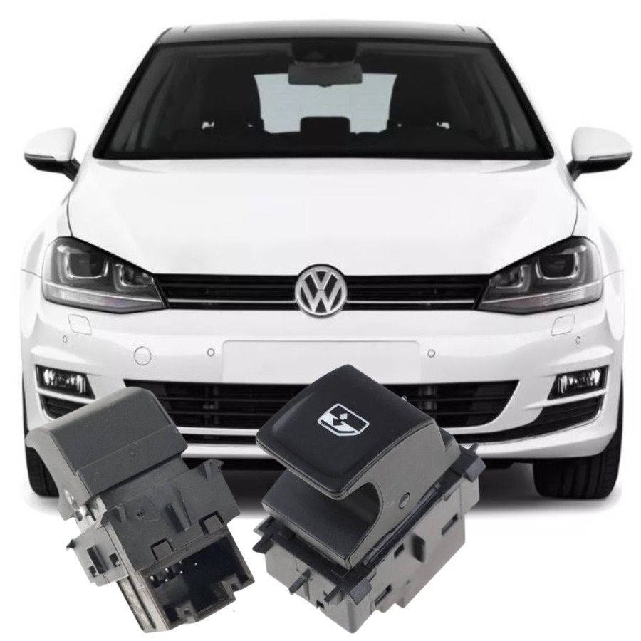 GOLF 7 2013-2016 MODEL ARASI UYUMLU ARKA SAĞ YOLCU TARAFI TEKLİ CAM AÇMA DÜĞMESİ