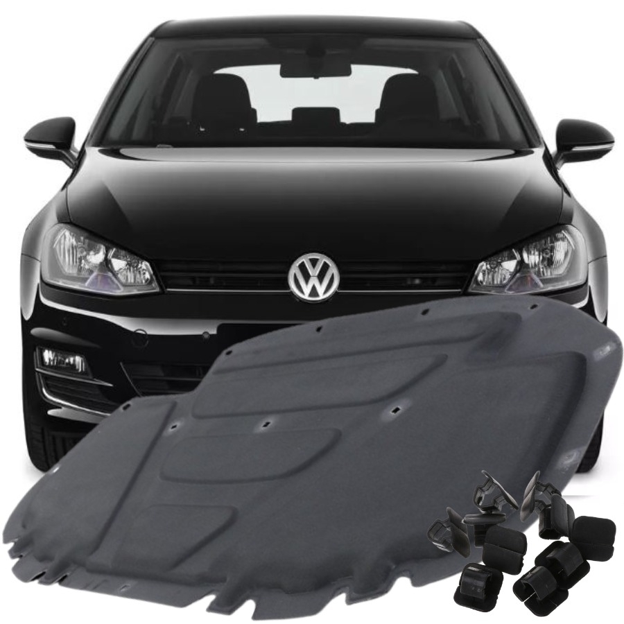GOLF 7 2013-2016 MODEL ARASI UYUMLU KAPUT KEÇESİ İZOLASYONU KLİPSLİ