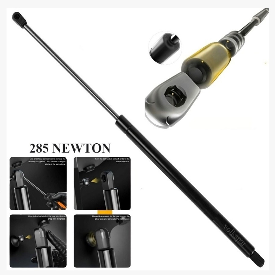 GOLF 7 2012-2016 MODEL ARASI UYUMLU 285N MOTOR KAPUTU AMORTİSÖRÜ PİSTONU