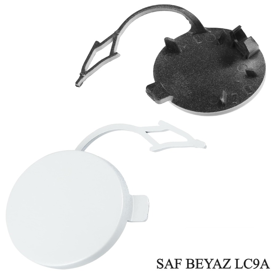 GOLF 7 2013-2016 MODEL ARASI UYUMLU ÖN TAMPON ÇEKİ DEMİRİ KAPAĞI (SAF BEYAZ)