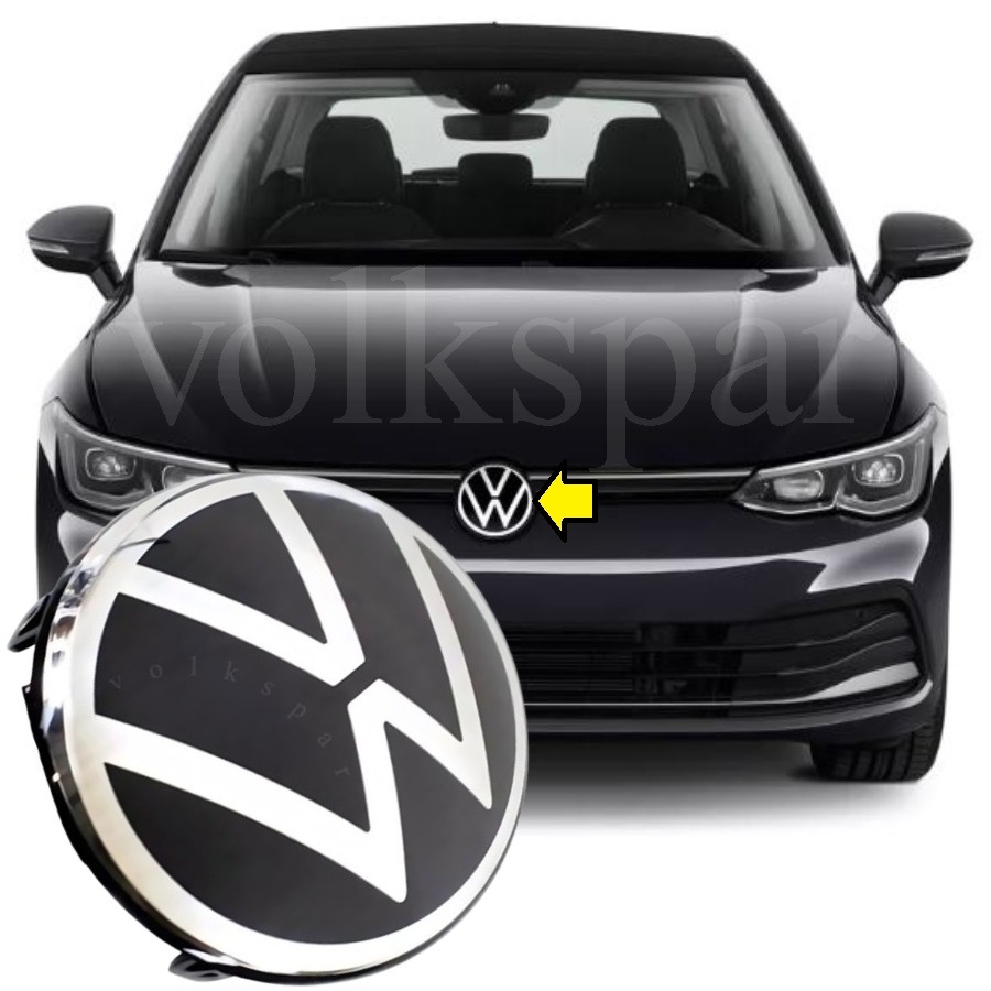 GOLF 8 2021-2024 MODEL ARASI UYUMLU ÖN PANJUR IZGARA ARMASI AMBLEMİ LOGOSU