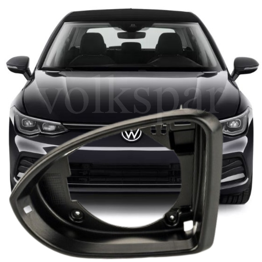 GOLF 8 2021-2024 MODEL ARASI UYUMLU SOL SÜRÜCÜ TARAFI DIŞ AYNA ÇERÇEVESİ
