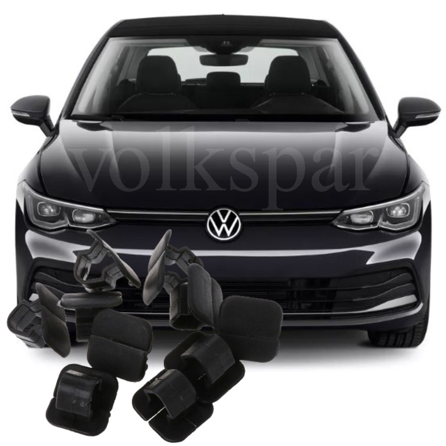 GOLF 8 2021-2024 MODEL ARASI UYUMLU KAPUT KEÇESİ İZOLASYONU MONTAJ BAĞLANTI KLİPSİ