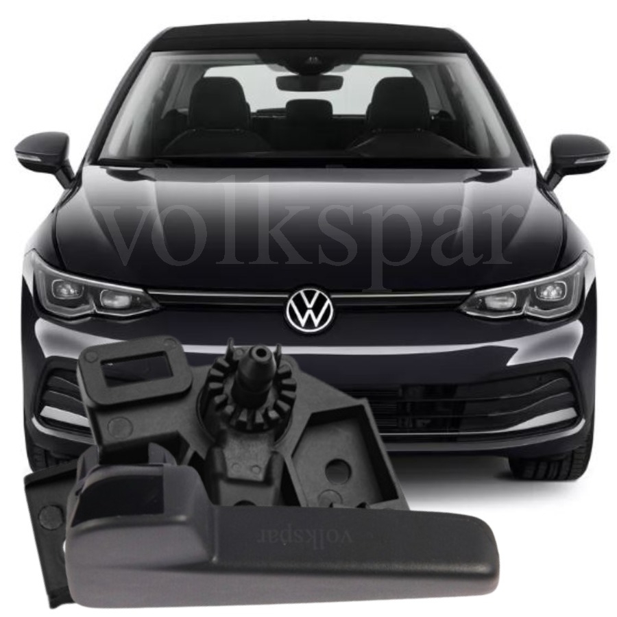 GOLF 8 2021-2024 MODEL ARASI UYUMLU MOTOR KAPUTU İÇ AÇMA KOLU KOMPLE TAKIM