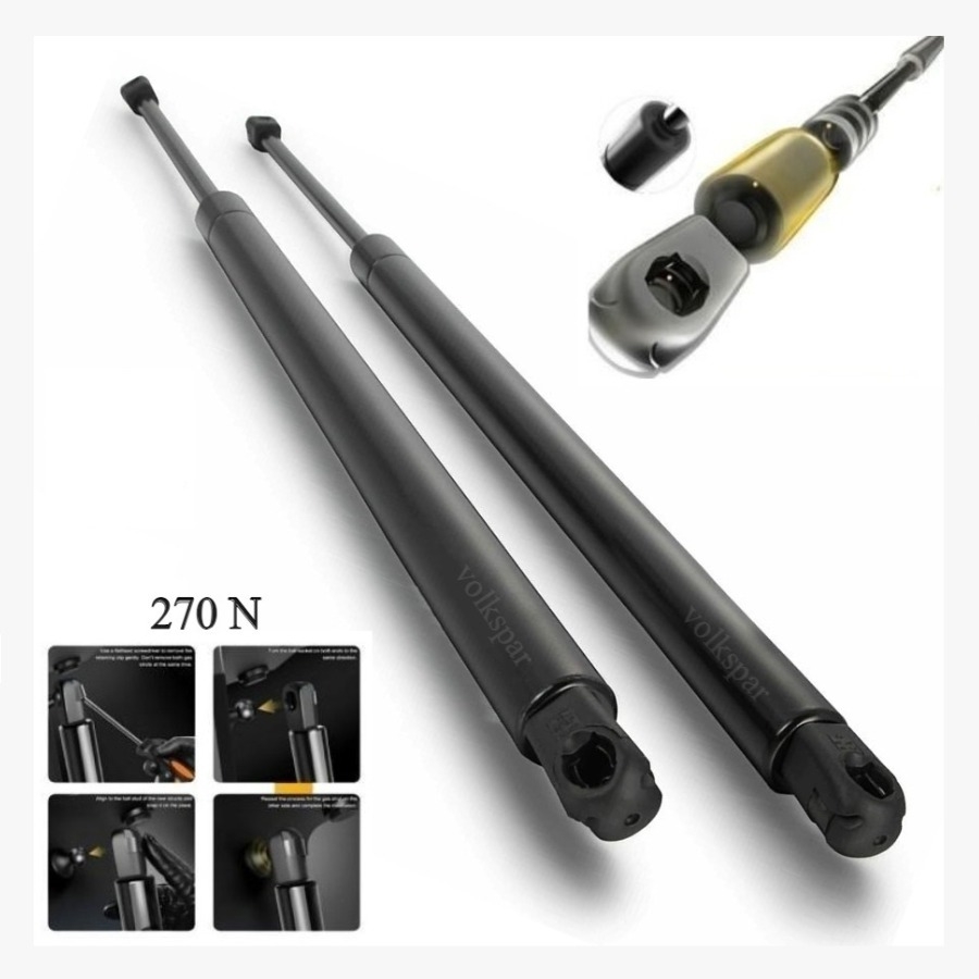 GOLF 2 1983-1992 MODEL ARASI UYUMLU 270N BAGAJ AMORTİSÖRÜ PİSTONU TAKIM