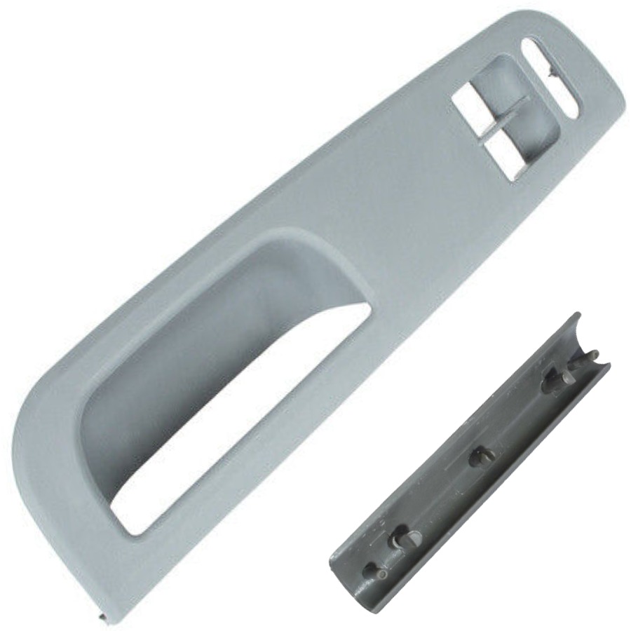 GOLF 4 1998-2004 MODEL ARASI UYUMLU GRİ ÖN SOL KAPI KOLU TUTAMAĞI İKİLİ CAM DÜĞME YUVASI KOMPLE