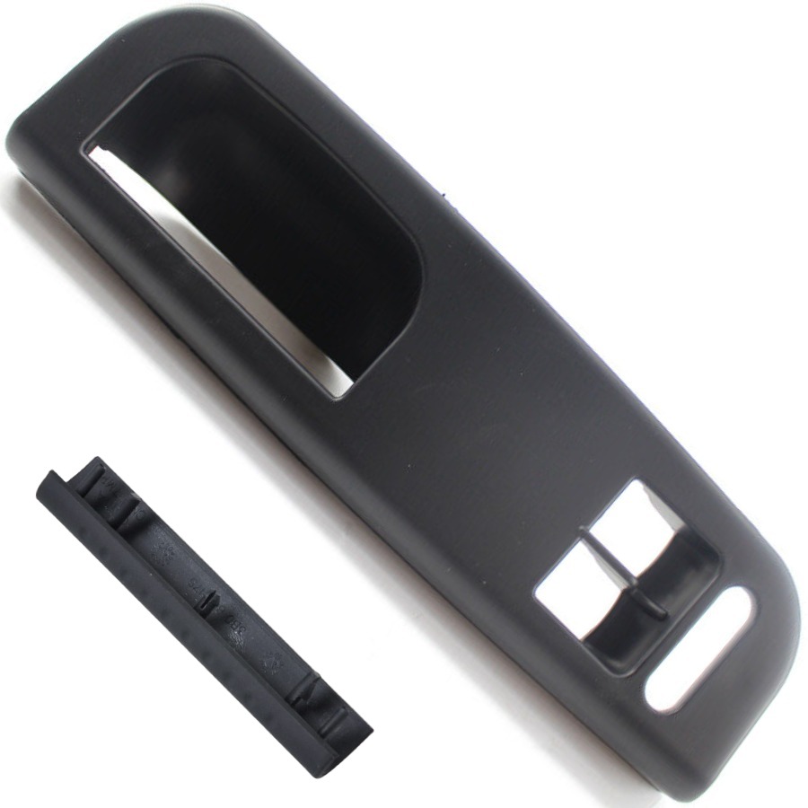 GOLF 4 1998-2004 MODEL ARASI UYUMLU SİYAH ÖN SOL KAPI KOLU TUTAMAĞI İKİLİ CAM DÜĞME YUVASI KOMPLE